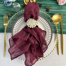 Cheese Cloth Napkins, Suitable For Weddings, Festivals, Birthdays And Other Party Decorations - Multicolor - View 32