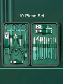 Manicure Set Personal Care, Nail Clipper Kit, Professional Nail Clipper Pedicure Set, Nail Tools With Luxurious Travel Case, Gifts For Men Women Family Friend - Multicolor - View 14