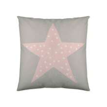 Naturals 1 Pieza Funda de Cojín Infantil Estampada a Doble Cara 100% Algodón de 40x40 cm, Funda Extra Suave con Diseños Diferentes, Sin Relleno, Cierre con Cremallera - Haciendo el Indio, Fabricado en España - Susanita Rosa - Ver 2