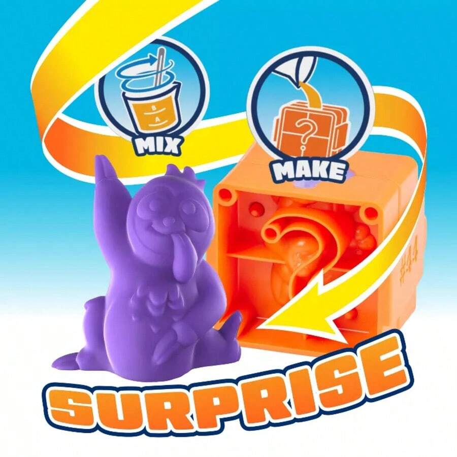 Elmer's 6ct Squishies Mini Character Kit Elmers - 1 - View 1
