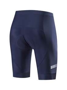 HISERWA [Breathable Fabric] Men's High-Elasticity Cycling Shorts - Breathable POLYAMIDE Quick-Dry, UPF50+,Navy Blue & Black , Perfect For Summer Sports & Outdoor Activities, Biker Shorts