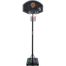 Youth Height Adjustable Basketball Hoop, Free Standing Portable Basketball Stand With Height Adjustable From 1.9-2.6m - Black - View 2