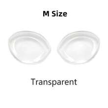 2 PCS [Bra Inserts] Invisible Anti-Convex 1 Pair Silicone Bra Inserts - Push-Up Enhancer Pads For Women, Reusable & Washable, Smooth Surface, Lingerie Accessories,Super Soft Breast Pads, Bra Push Up Cleavage Enhancer Pads, Non-Slip Sticky Breast Push Up Pads Enhancer Summer Cooling,Beach,Travel