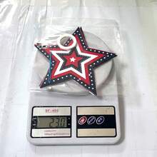 Patriotic Star Garland Banner 4th Of July Decoration, Red White Blue Star Bunting For Memorial Day, Veterans Day Decoration - Multicolor - View 4