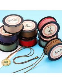 12m/Roll 2.5mm High Quality Versatile Gradient Solid Color Decorative String, DIY Handcrafted Thread For Handmade Bracelets, Braided Cords, Rope V199 - 2.5mm Ruyi Rope-12 Meters - View 3