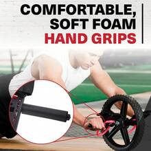 Lifeline Fitness Power Wheel For At-Home Full Body Functional Fitness Strength Including Abs & Core, Lower Body And Upper Body With Foot Straps For More Workout Options - 1 - View 4