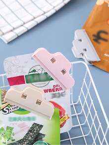 1/3 piezas Pinzas para bolsas de patatas fritas de la cocina, pinzas para sellar bolsas de aperitivos, pinzas para bolsas de almacenamiento de alimentos, pinzas de plástico herméticas - Multicolor - Ver 2