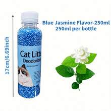 1pc Cat Litter Deodorizing Beads, Odor Eliminating Cat Sand Air Freshener, Bottled Activated Carbon Deodorizing Particles, Cat Supplies, Fresh Scent Of Cat Houses, Companion Pet Deodorizer, Suitable For Cats To Use, Universal For Other Small Animals - Multicolor - View 11
