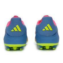 Adidas Men's And Women's Soccer Shoes F50 LEAGUE 2G/3G AG Comfortable And Lightweight Sports And Casual Shoes IE1263 - Fusion Blue/bright Lemon Yellow/bright Pink - View 3