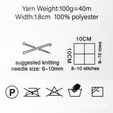 1 cuộn len kim loại T-Shirt, rực rỡ, sáng bóng, đan móc, len vải một mặt màu, đồ thủ công DIY làm bằng tay cho túi dệt, đệm, búp bê, dự án đan móc - Nhiều màu - Xem 9