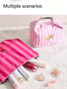 1 szt. Wyściełana izolowana torba na lunch, przenośna, podręczna torba na lunch do biura, szkoły, dojazdów, powrotu do szkoły, torba do noszenia na zewnątrz - Wielokolorowe - Zobacz 6