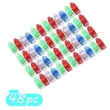 1 Stück LED Fingerlichter/Batteriebetriebene Mini Taschenlampe, Leuchtdekoration für Partys, Geburtstage, Weihnachten und Neujahrsfeiern