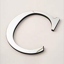 Pegatinas decorativas de pared de letras de espejo acrílico 3D gruesas, 10cm/15cm/20cm letras autoadhesivas extraíbles de espejo acrílico, resistentes al agua y a la corrosión