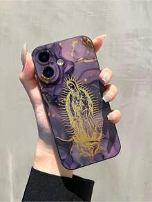 Funda para teléfono con estampado cruzadoFunda de silicona líquida para teléfono móvil Protección de cuerpo completo Funda de goma suave de TPU anticaída a prueba de golpes Compatible con phone 11/12/13/14/15/15pro/15 Plus/15 Promax/7plus/8plus/X/Xs Max/Xr/11pro/12pro/13 - Multicolor 3 - Ver 2
