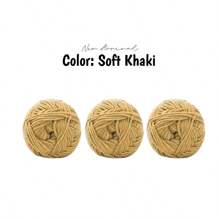 3 Skeins 100% Acrylic Softer Yarn Total 75 Grams 4ply Blended Milk Cotton Like Yarn For Hand Knitting DIY Projects