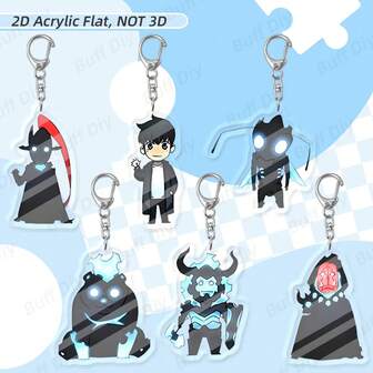 1 pieza Llavero acrílico de personaje de dibujos animados de fantasma de 6 cm, doble cara, de colores translúcidos, gran opción de regalo para la Pascua y otros festivales, adecuado para colgar en mochilas y decorar el coche