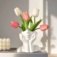 1pc Human Form Decorative Desk Organizer, Multi-Functional Pen/Makeup Brush Holder