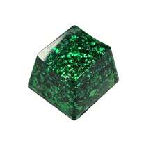 2pcs Creative ABS Resin Translucent Gold Foil Keycaps, Fits Mechanical Keyboards Decoration, OEM R4 Height, Best Gift For Computer Enthusiasts - Multicolor - View 12