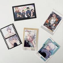 Jujutsu Kaisen 10pcs Jujutsu Kaisen Transparent Cards, Mini Cards, Gojo Satoru Anime Merchandise, High Definition Self-Printed Transparent Cards, Card Gifts And Greeting Cards School Supplies,Back To School