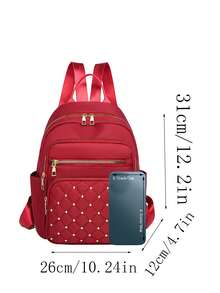 Men's Fashion Travel Backpack Backpack Oxford Cloth New Fashion Travel Schoolbag - Multicolor - View 2