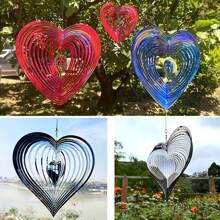 1pc Garden Decoration Wind Chime, Strong Reflection Scarecrow Wind Chime For Balcony & Orchard