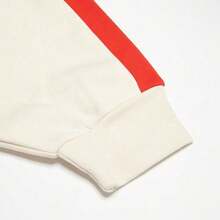 Adidas Fashionable Casual Short Woman High Neck Sweatshirt IA3932 - White - View 3