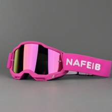 Óculos de Proteção Náfeib Resistentes a Vento e Areia para Motocross, Motocicletas de Terra, Esqui, Corrida e Esportes de Inverno Ao Ar Livre - Óculos Decorativos e Estilosos, Perfeitos para Presentes de Férias na Praia, Ao Ar Livre e Viagens