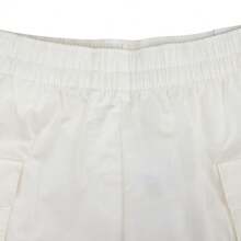 Nike 2025 女士 NSW Essential Woven 5 英寸工装短裤，商品编号 HM6983-133 - 白色 - 查看 5