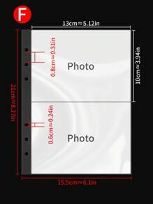 Photo Album With Large Capacity, Celebrity Photo Pages, 3-Inch Photo Album, Movie Ticket & Card Holder, Multi-Size Card Holder, Photo Album, Photo Card Collection Mini Grids Album, Photo Collection Book
