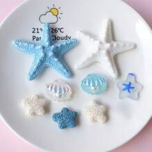8pcs Ocean Series Refrigerator Magnets, Cute Refrigerator/Whiteboard/Dishwasher/Wine Cabinet Decorative Stickers, Summer Fridge Decor
