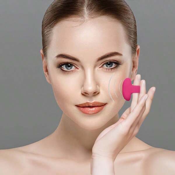 Upgrade Pocket Mini Portable Massager Ring Massager Eye Massager. Personal Vibration Massager, Used For Facial Muscle Tightening And Anti-Aging, Relieving Dark Circles, Edema And Eye Fatigue.