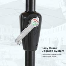 2025-NEW MasterCanopy Valance Patio Umbrella For Outdoor Table Market -8 Ribs (2.7M, Burgundy)Turquoise 2.7MTurquoise - Bildfarbe - View 6