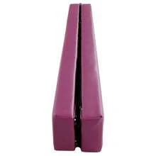 210 Cm Foldable Gymnastics Balance Beam Balance Beam For Training Gymnastics Beginners With Suede Cover And Non-Slip Rubber Base Suitable For Family Games Gymnastics Training Body Fitness - Màu tím - Xem 6
