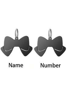 定制猫咪身份牌、狗牌和项圈、刻字猫牌、鱼牌、趣味猫牌、猫咪地址牌、个性化钥匙扣