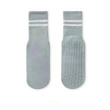 5pcs Men's And Women's Yoga Non-Slip Socks, Sports Fitness Dance Professional Floor Mid-Tube Socks, Indoor Long Socks, Sports Socks, Yoga Socks, Suitable For Daily Wear