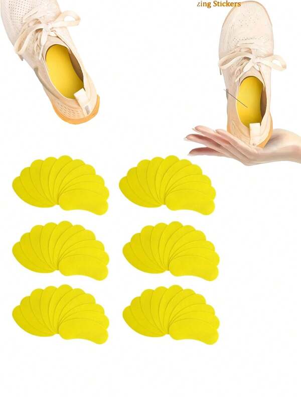14pcs/20pcs/30pcs/50pcs/86pcs Disposable Portable Shoe Deodorizer Pads, Natural Shoe Odor Eliminator Insoles For Outdoor, Sports, Synthetic, Fabric, Rubber & Casual Shoes, Unisex, All-Season