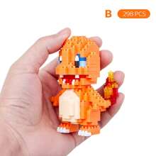 pokemon Small Particle Creative Building Blocks, Suitable For Bedroom Decor, Desktop Ornament, Planter, Birthday Gift, New Year's Gift, Gift For Women/Girlfriend, Study/Office Desk Accessory, Gift For College Students