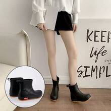 Wellington Rain Boots Waterproof Ankle Wellies Men Women Outdoor Shoes Size 5-9 - UK 7/EU 41 - View 5