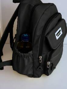 Fashionable Versatile Women's Backpack, Suitable For Daily Commute And Travel - Black - View 3