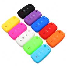 Silicone Key Case For VW Polo Passat B5 Golf 4 5 6 Jetta Mk6 Tiguan Golf CrossFox Plus Eos Scirocco Car Key Cover - A - View 2