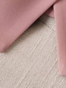 Rompi Wanita Warna Polos, Jaket Leher V, Potongan Ramping, Musim Semi/Gugur, Modis untuk Beraktivitas di Luar Ruangan, Pakaian Wanita Warna Pink Musim Panas - Berwarna merah muda - View 6