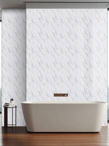 10 pegatinas adhesivas de vinilo de Salpicadero de PVC de mármol artificial autoadhesivo, pegatinas de pared autoadhesivas de corte DIY, resistentes al calor para salpicaderos de azulejos en paredes de baño y cocina, cocina, chimenea, lavadero, paredes de caravana, a prueba de agua, también para sala de estar, dormitorio y pared posterior de TV (5.9/7.87/11.8/15.7/11.4 X 22.4 pulgadas)