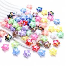 20pcs/Set Colorful Series Five-Pointed Star Spacer Beads For DIY Jewelry Making Accessories - Pentagram - View 1