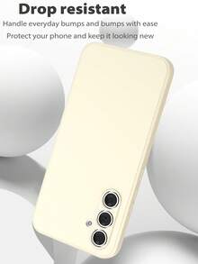 加厚防震手机壳，恢复手机手感/纤薄/加厚内壳/兼容苹果 16/15/14/13/12/11/Pro Max/7/8/XS Max/ 兼容三星 Galaxy S25/24/23/22/24/20/A01234567/ 兼容红米 Note 9/10/11/12/13/14 Pro/ 兼容荣耀 70/90/200 Pro/ 兼容荣耀 X5/6/7/8/9 AB 系列手机壳，国际版，非国内版 - 白色 - 查看 3