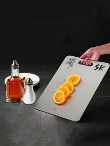 Customized Titanium Cutting Board, Titanium Cutting Board For Kitchen, 304 Stainless Steel Meat, Fruit And Vegetable Cutting Board - Multicolor - View 5