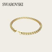 Swarovski MATRIX手鍊女士手鍊金色中號5648933 - 金色 - 查看 5