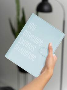 Artexus 100 Envelopes Money Saving Challenge, 100 Envelope Challenge Binder, Easy And Fun Way To Save $5,050, Savings Challenges Budget Book Binder With Cash Envelopes For Office,Home,School