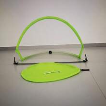 1 pièce Mini but de football portable et escamotable - Compact, pliable, mobile, facile à assembler et à ranger - Parfait pour la pratique dans le jardin, l'entraînement extérieur et les matchs de football de jeunes