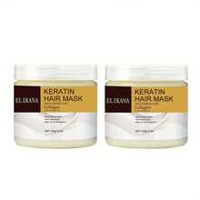 4片装角蛋白发膜，深层滋养保湿发膜，胶原蛋白精华护发 - 白色 - 查看 20