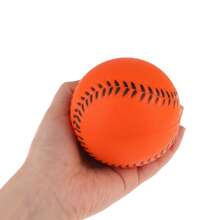 High-Quality Handmade Baseball, PVC Shell Rubber Lining Soft Baseball Softball Safety Training Practice Bat